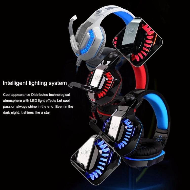 KOTION EACH G2000 Stereo Bass Gaming Headphone with Microphone & LED Light, For PS4, Smartphone, Tablet, Computer, Notebook by KOTION EACH