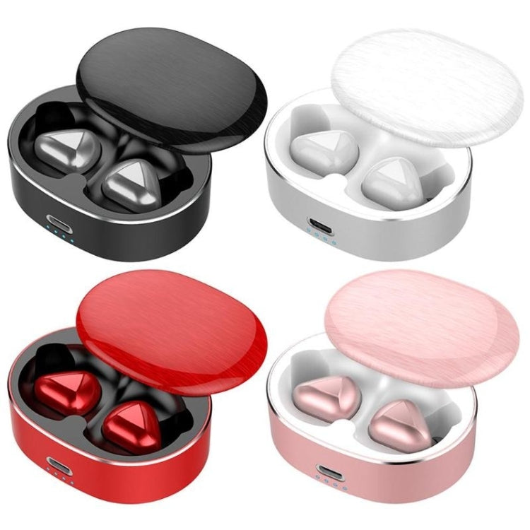 T50 6D Noise Cancelling Bluetooth V5.0 Wireless Bluetooth Headphone, Support Binaural Calls(White) by buy2fix