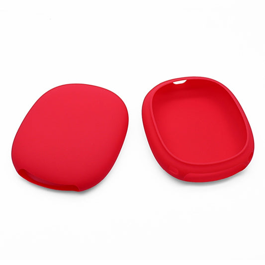 A Pair Full Coverage Anti-scratch Silicone Headphone Protective Case for AirPods Max(Red) by buy2fix