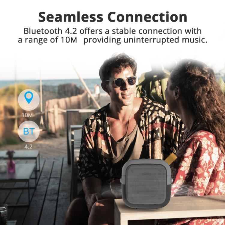 HB-200 Bluetooth 4.2 Portable Mini Wireless Bluetooth Speaker (Red) by buy2fix