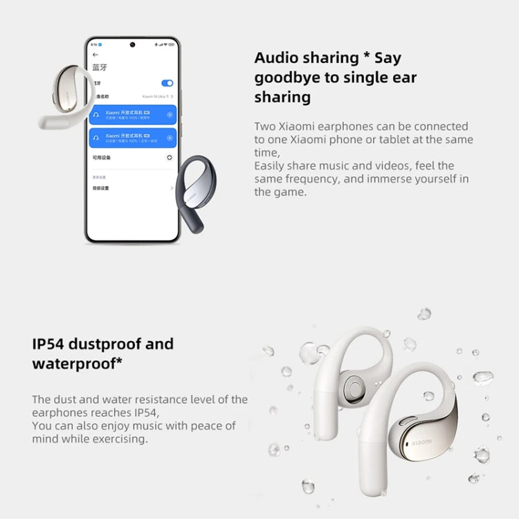 Original Xiaomi Bluetooth 5.3 Open-Ear Wireless Bluetooth Earbuds (Gold) by Xiaomi