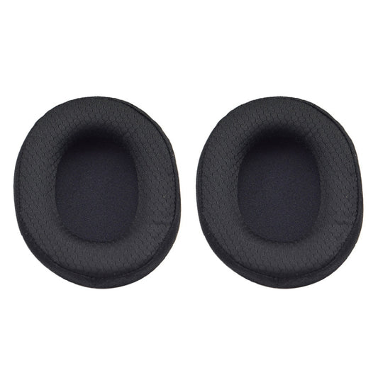 1 Pair Leather Sponge Protective Case for Steelseries Arctis 3 Pro / Ice 5 / Ice 7 Headphone(Black Montage) by buy2fix