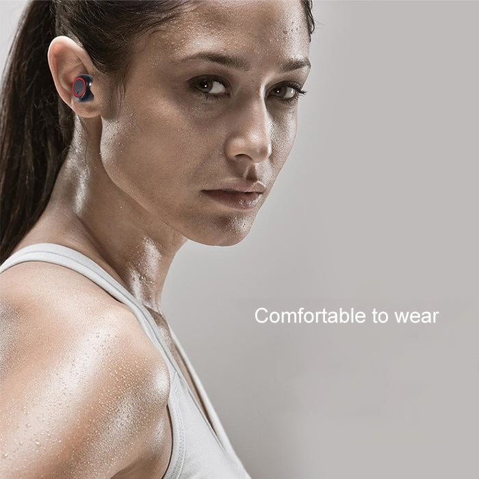 BTH-K08 TWS V5.0 Wireless Stereo Bluetooth Headset with Charging Case by buy2fix