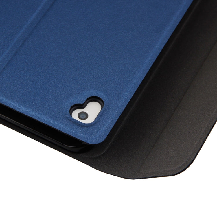 FT-1030 Bluetooth 3.0 ABS Brushed Texture Keyboard + Skin Texture Leather Tablet Case for iPad Air / Air 2 / iPad Pro 9.7 inch, with Three-gear Angle Adjustment / Magnetic / Sleep Function (Blue) by buy2fix