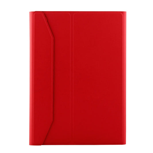 FT-1038B Detachable Bluetooth 3.0 Aluminum Alloy Keyboard + Lambskin Texture Leather Tablet Case for iPad Air / Air 2 / iPad Pro 9.7 inch, with Water Repellent / Three-gear Angle Adjustment / Magnetic / Sleep Function (Red) by buy2fix