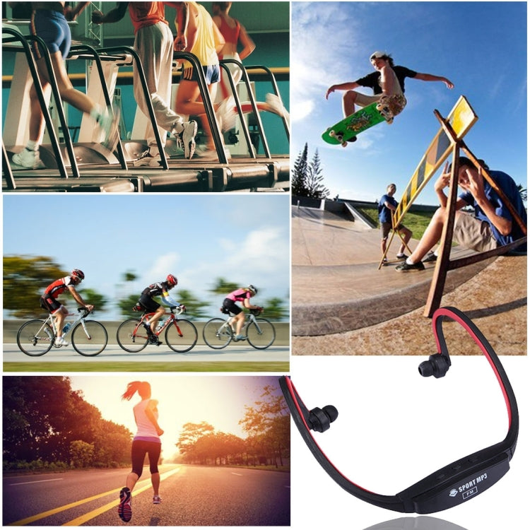 507 Life Waterproof Sweatproof Stereo Wireless Sports Earbud Earphone In-ear Headphone Headset with Micro SD Card Slot, For Smart Phones & iPad & Laptop & Notebook & MP3 or Other Audio Devices, Maximum SD Card Storage: 32GB(Red) by buy2fix