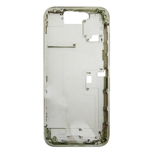 For iPhone 16 Pro Max Middle Frame Bezel Plate (White) - by buy2fix | Online Shopping UK | buy2fix