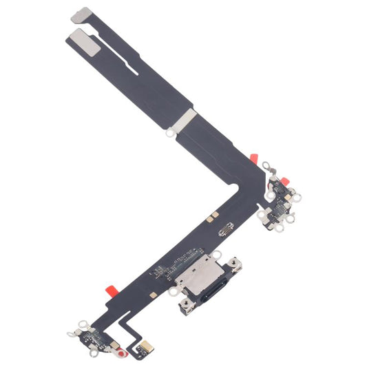 For iPhone 16 Plus Charging Port Flex Cable (Black) - Flex Cable by buy2fix | Online Shopping UK | buy2fix