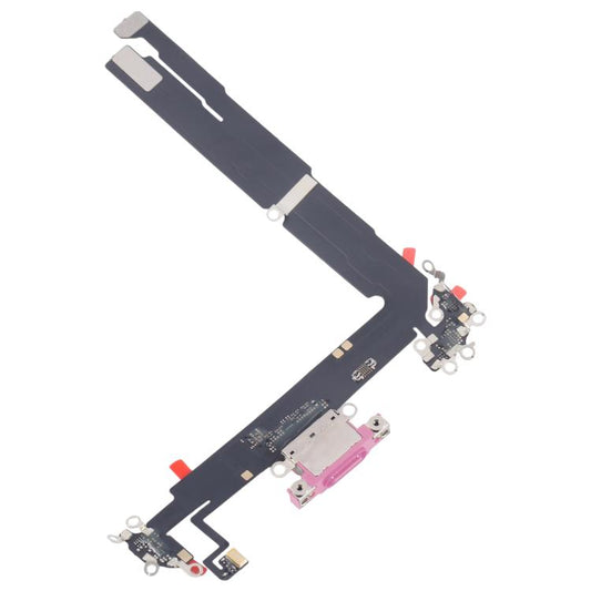 For iPhone 16 Plus Charging Port Flex Cable (Pink) - Flex Cable by buy2fix | Online Shopping UK | buy2fix
