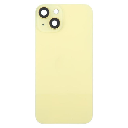 For iPhone 14 China Version Battery Back Cover with Middle Frame(Yellow) - Back Cover by buy2fix | Online Shopping UK | buy2fix