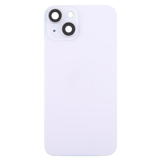 For iPhone 14 EU Version Battery Back Cover with Middle Frame(Purple) - Back Cover by buy2fix | Online Shopping UK | buy2fix