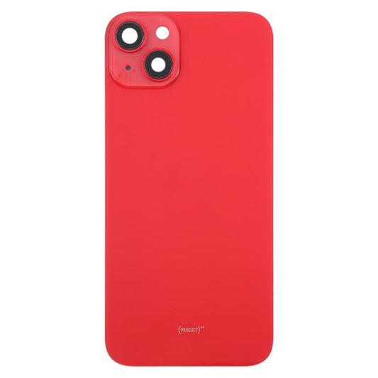 For iPhone 14 Plus EU Version Battery Back Cover with Middle Frame(Red) - Back Cover by buy2fix | Online Shopping UK | buy2fix