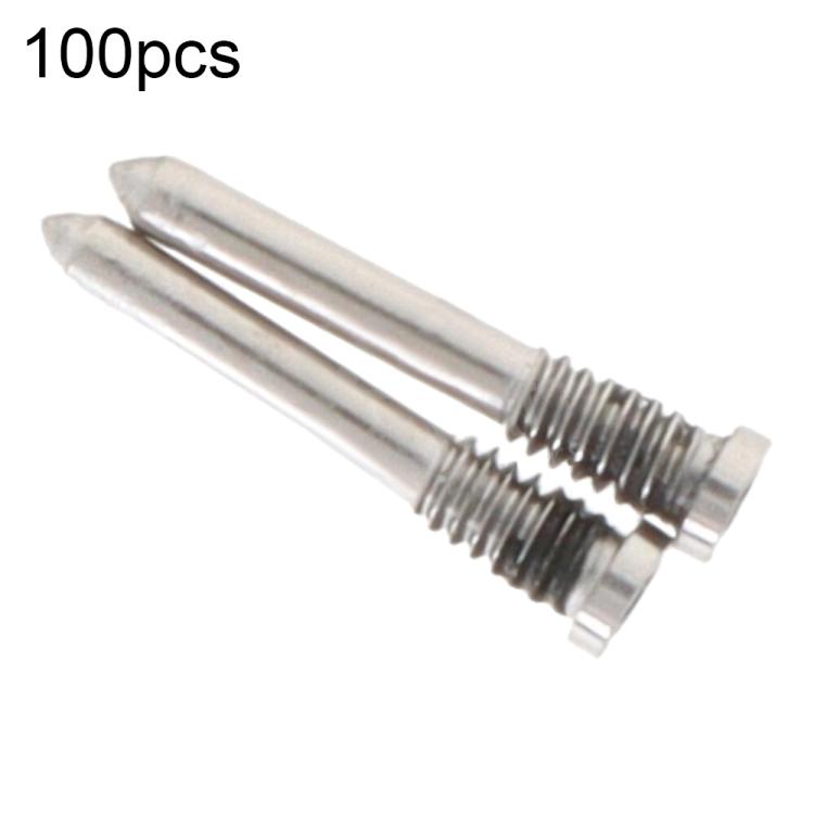 For iPhone 16e 100pcs/set Charging Port Screws (Silver) - by buy2fix | Online Shopping UK | buy2fix