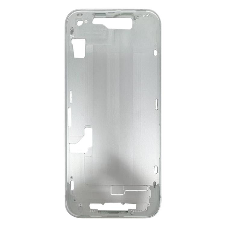 For iPhone 16e EU Version Middle Frame Bezel Plate with Side Keys + Card Tray (White) - by buy2fix | Online Shopping UK | buy2fix