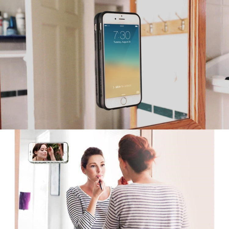 For iPhone 6 Plus & 6s Plus Anti-Gravity Magical Nano-suction Technology Sticky Selfie Protective Case(Black) by buy2fix