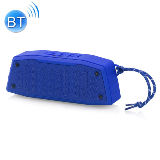 NewRixing NR-4019 Outdoor Portable Bluetooth Speaker with Hands-free Call Function, Support TF Card & USB & FM & AUX (Blue) - Desktop Speaker by NewRixing | Online Shopping UK | buy2fix