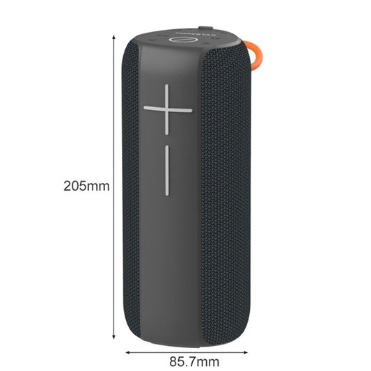 HOPESTAR P14 Pro Portable Outdoor Waterproof Wireless Bluetooth Speaker, Support Hands-free Call & U Disk & TF Card & 3.5mm AUX & FM (Black) - Desktop Speaker by HOPESTAR | Online Shopping UK | buy2fix