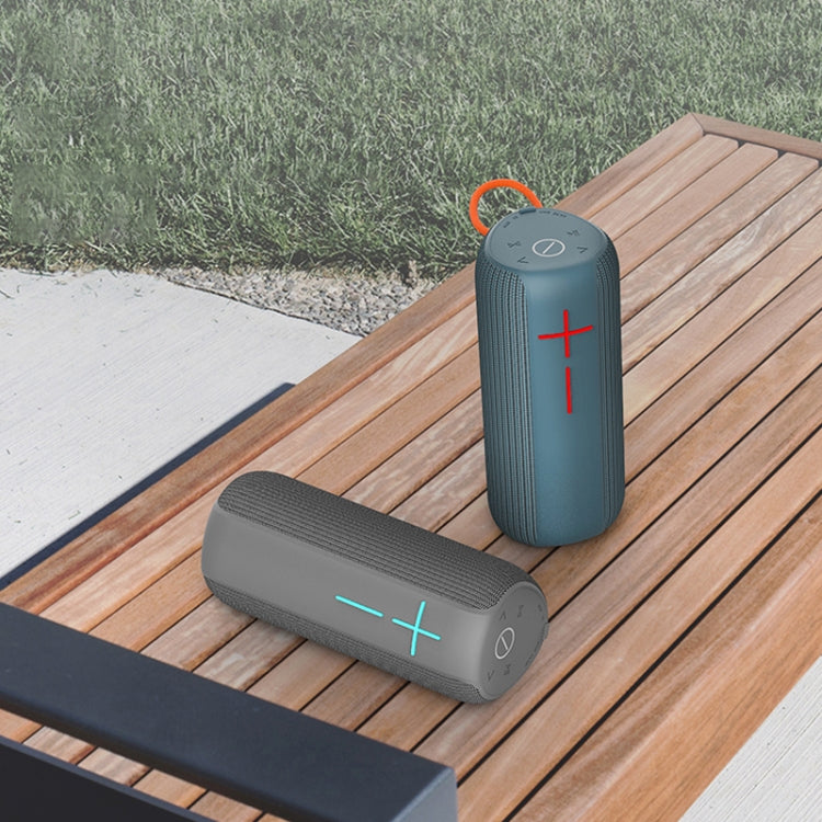 HOPESTAR P14 Pro Portable Outdoor Waterproof Wireless Bluetooth Speaker, Support Hands-free Call & U Disk & TF Card & 3.5mm AUX & FM (Black) - Desktop Speaker by HOPESTAR | Online Shopping UK | buy2fix