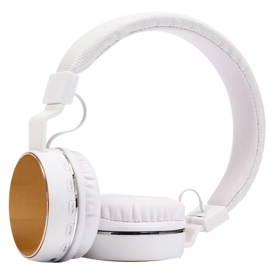 SH-16 Headband Folding Stereo Wireless Bluetooth Headphone Headset, Support 3.5mm Audio & Hands-free Call & TF Card &FM, for iPhone, iPad, iPod, Samsung, HTC, Sony, Huawei, Xiaomi and other Audio Devices(Gold) by buy2fix