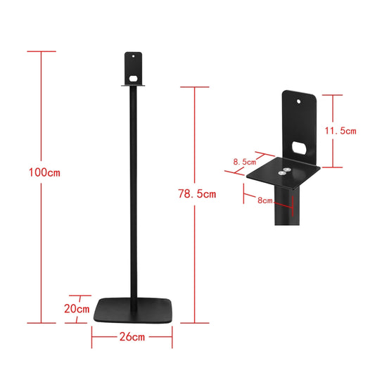Pairs Floor Stand Bracket For Sony SA-RS3S by buy2fix