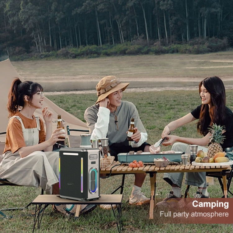 XDOBO SINOBAND Party 1981 300W Outdoor Portable TWS Bluetooth Speaker with LED Colorful Light by XDOBO