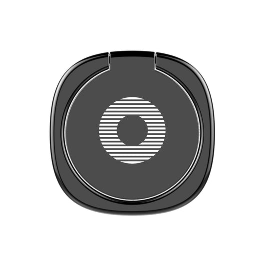2pcs Universal 360 Degrees Rotatable Privity Metal Ring Holder Bracket for iPhone, Samsung, HTC, LG, Huawei, Xiaomi, vivo, OPPO, Meizu Mobile Phones or Tablets, Built in Iron Sheet, Support Magnets(Black) - Ring Holder by buy2fix | Online Shopping UK | buy2fix