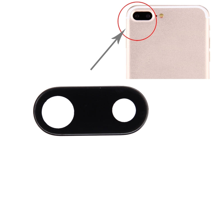 Back Camera Lens Cover for iPhone 7 Plus(Black) by buy2fix