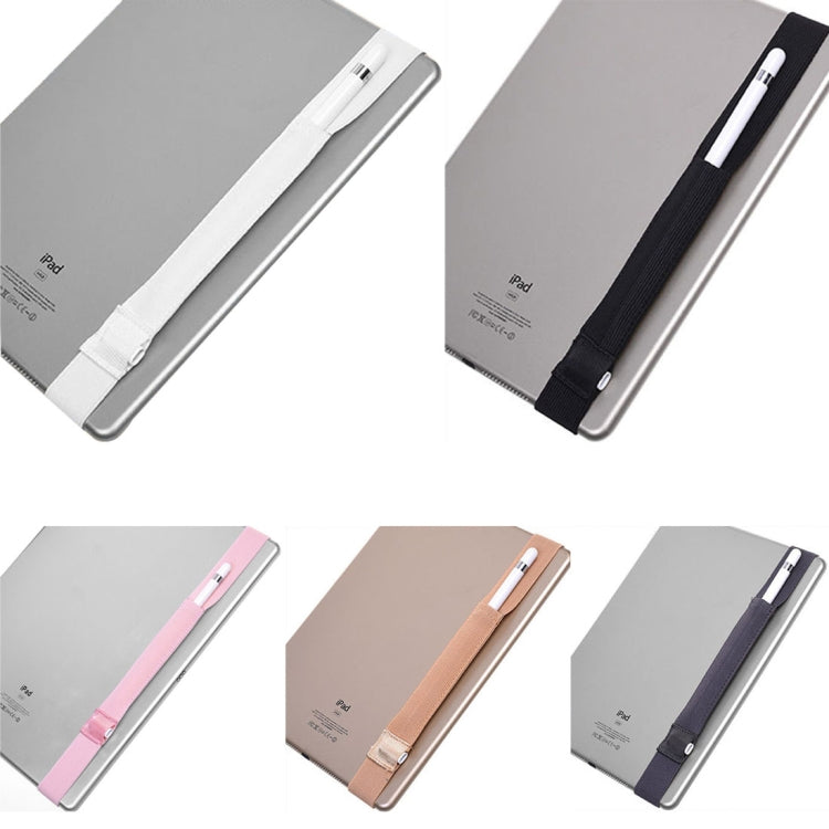 For Apple Pencil / iPad 9.7 inch General High Elastic Band Apple Pencil Band Protective Bag(Black) by buy2fix