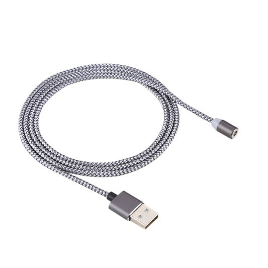 1.05m 8 Pin + Micro USB + USB-C / Type-C to USB Weave Data Sync Charging Cable with LED Indicator by buy2fix