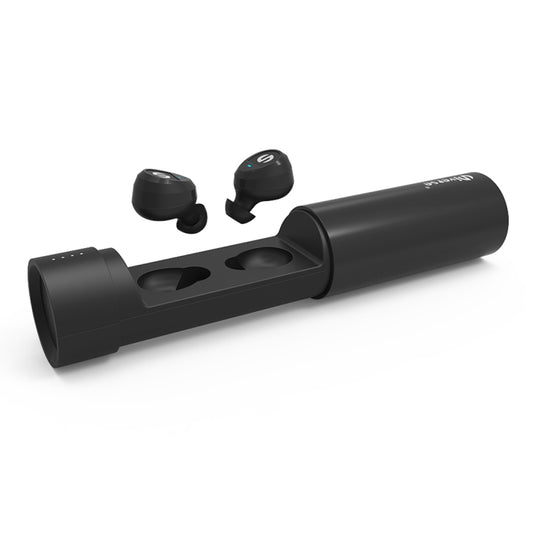 Universe XHH-ES62 IPX5 Waterproof Noise Cancelling Earbuds Sports Wireless Bluetooth V4.2 Headset with Charging Case, For iPhone, Samsung, Huawei, Xiaomi, HTC and Other Smartphones(Black) by buy2fix