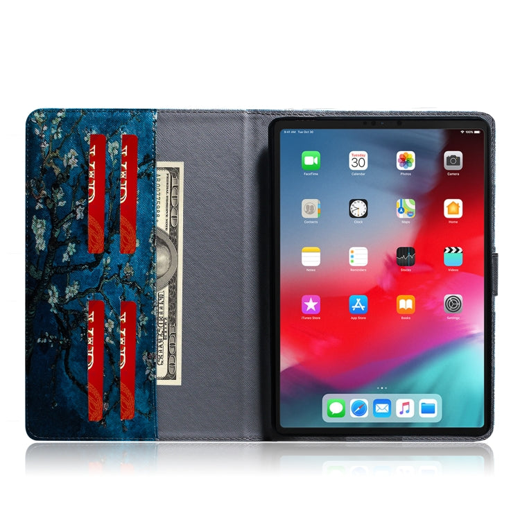Apricot Blossom Pattern Horizontal Flip Leather Case for iPad Pro 11 inch (2018), with Holder & Card Slot & Wallet - iPad Pro 11 (2018) Cases by buy2fix | Online Shopping UK | buy2fix