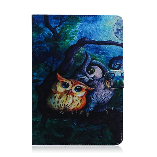 Oil Owl Pattern Horizontal Flip Leather Case for iPad Pro 11 inch (2018), with Holder & Card Slot & Wallet - iPad Pro 11 (2018) Cases by buy2fix | Online Shopping UK | buy2fix