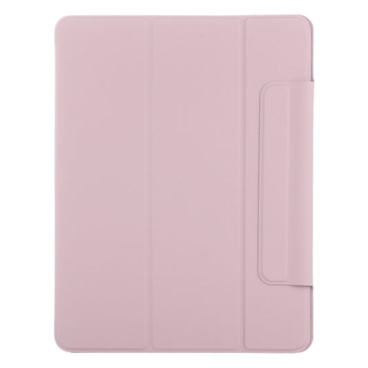 For iPad Pro 11 2022 / 2021 / 2020 / 2018 / Air 2020 10.9 Horizontal Flip Ultra-thin Fixed Buckle Magnetic PU Leather Tablet Case With Three-folding Holder & Sleep / Wake-up Function(Rose Gold) - iPad Pro 11 (2022/2021) Cases by buy2fix | Online Shopping UK | buy2fix