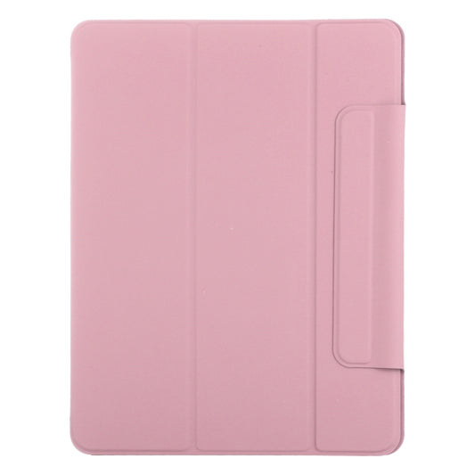 For iPad Pro 11 2022 / 2021 / 2020 / 2018 / Air 2020 10.9 Horizontal Flip Ultra-thin Fixed Buckle Magnetic PU Leather Tablet Case With Three-folding Holder & Sleep / Wake-up Function(Light Pink) - iPad Pro 11 (2022/2021) Cases by buy2fix | Online Shopping UK | buy2fix