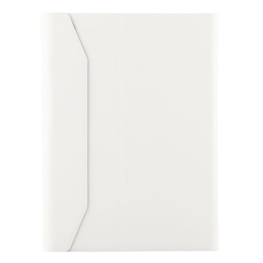 FT2068D For iPad Air 2 & Air 1 / Pro 9.7 inch & 2017 iPad & 2018 iPad Backlight Version Lambskin Texture Detachable Tempered Glass Bluetooth Keyboard Leather Tablet Case with Pen Slot & Stand Function (White) by buy2fix