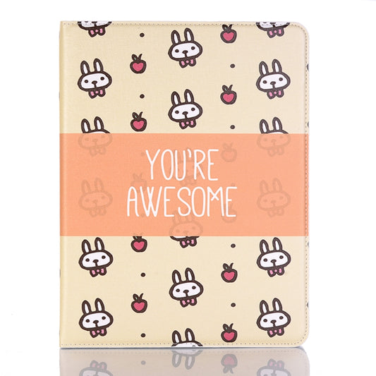 Rabbits Pattern Horizontal Flip Leather Case for iPad Air 11 2024 / iPad Pro 11 inch (2018),with Card Slots & Holder & Wallet & Photo Frame & Pen slot by buy2fix
