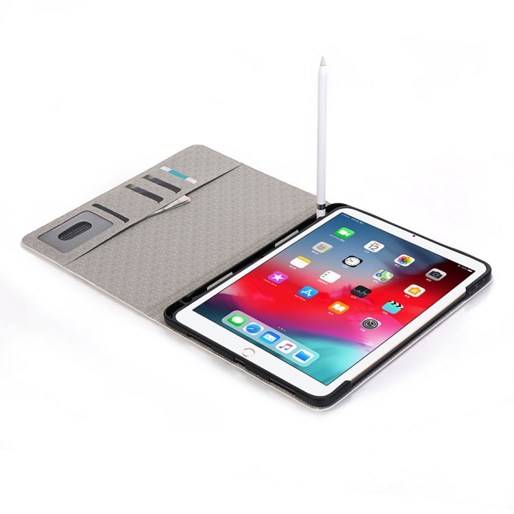 Cat Pattern Horizontal Flip Leather Case for iPad Air 11 2024 / iPad Pro 11 inch (2018),with Card Slots & Holder & Wallet & Photo Frame & Pen slot by buy2fix