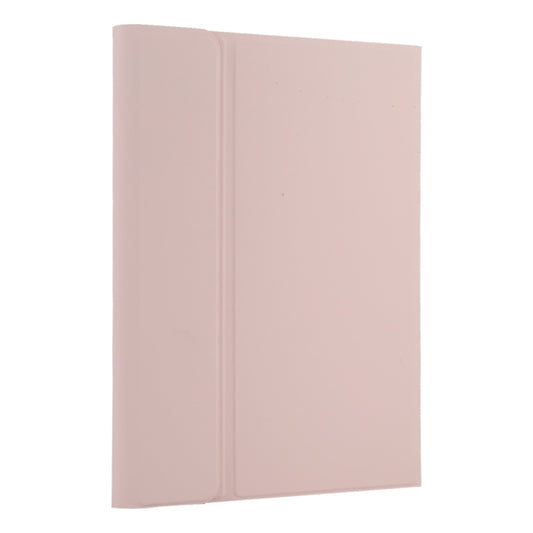 TG11BC Detachable Bluetooth Black Keyboard Microfiber Leather Tablet Case for iPad Pro 11 inch (2020), with Touchpad & Pen Slot & Holder (Pink) by buy2fix