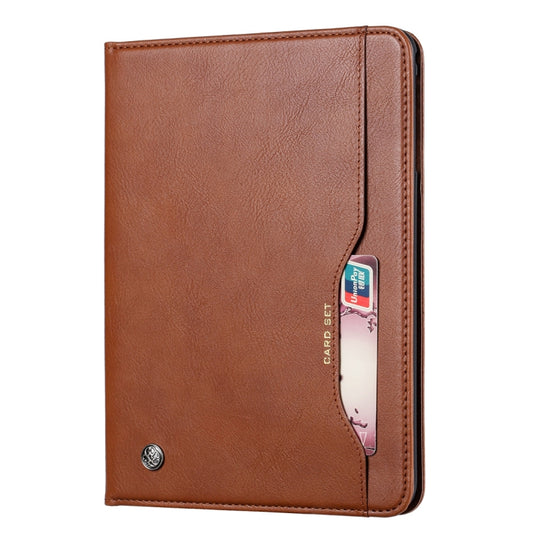 Knead Skin Texture Horizontal Flip Leather Case for iPad Air 2019 10.5 inch, with Photo Frame & Holder & Card Slots & Wallet & Pen Slot (Brown) - iPad Air (2019) Cases by buy2fix | Online Shopping UK | buy2fix