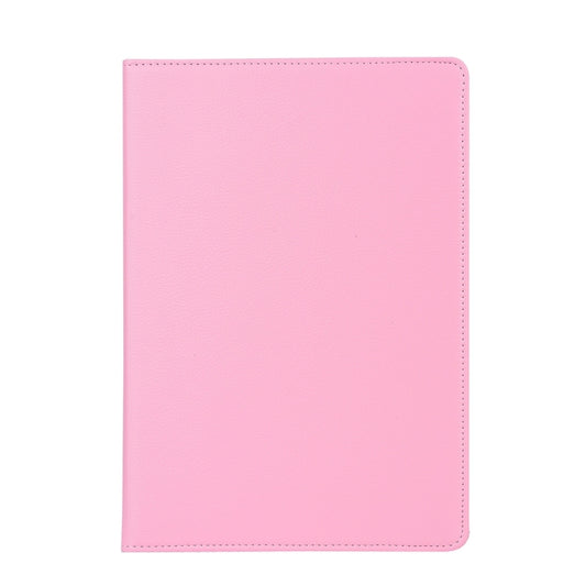 Litchi Texture 360 Degree Spin Multi-function Horizontal Flip Leather Protective Case with Holder for iPad Pro 10.5 inch / iPad Air (2019) (Pink) by buy2fix