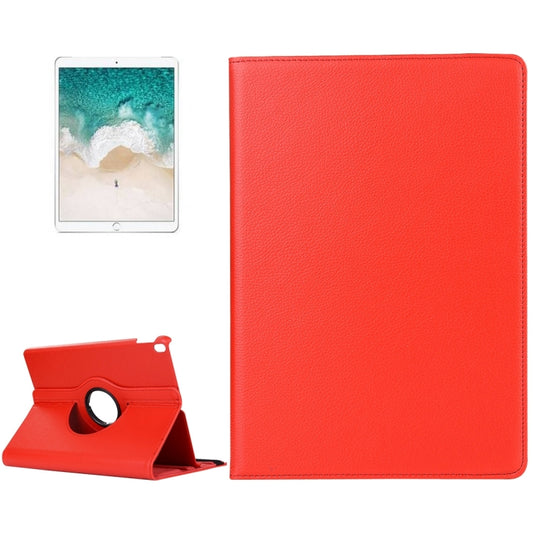 Litchi Texture 360 Degree Spin Multi-function Horizontal Flip Leather Protective Case with Holder for iPad Pro 10.5 inch / iPad Air (2019) (Red) - iPad Pro 10.5 inch Cases by buy2fix | Online Shopping UK | buy2fix