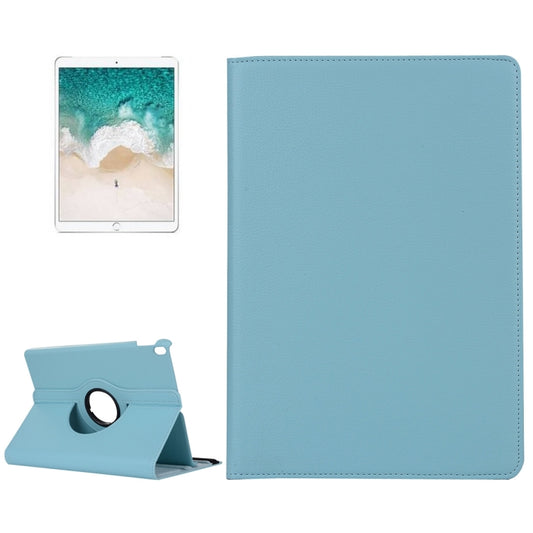 Litchi Texture 360 Degree Spin Multi-function Horizontal Flip Leather Protective Case with Holder for iPad Pro 10.5 inch / iPad Air (2019) (Baby Blue) - iPad Pro 10.5 inch Cases by buy2fix | Online Shopping UK | buy2fix