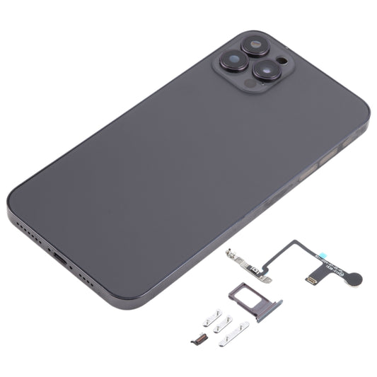 Back Cover with Appearance Imitation of iP14 Pro Max for iPhone XS Max(Black) by buy2fix