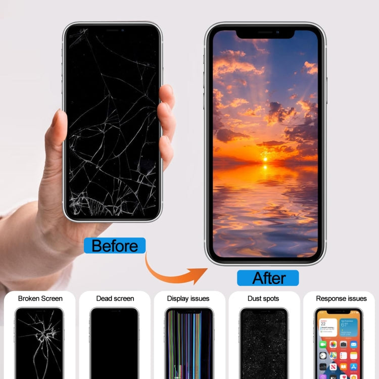For iPhone XR Original LCD Screen by buy2fix