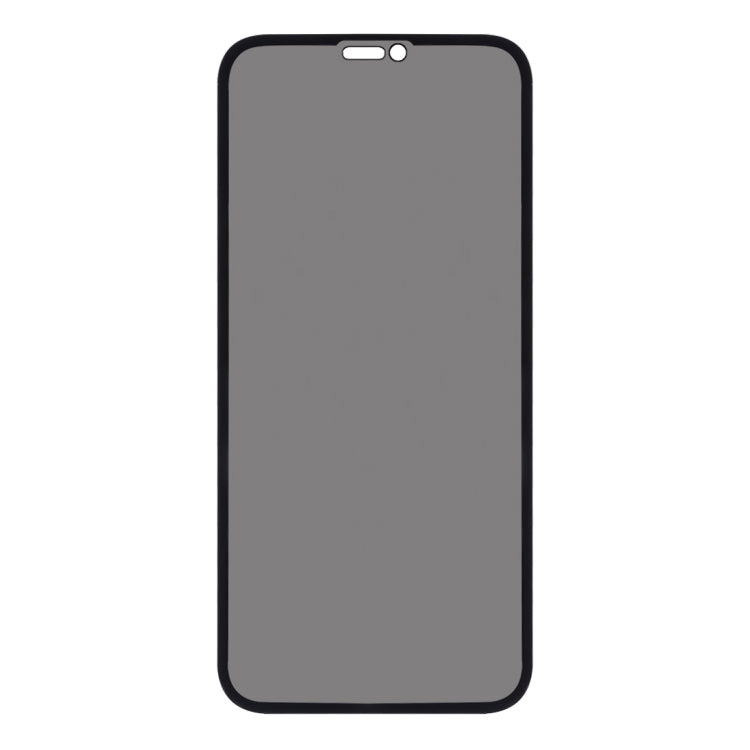 For iPhone XR 9H 6D Anti-peep Tempered Glass Film by buy2fix