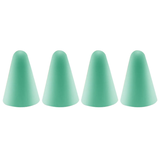 4 PCS Non-slip Mute Wear-resistant Nib Cover for Apple Pencil 1 / 2 (Mint Green) by buy2fix