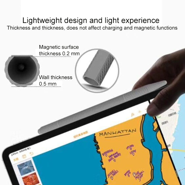 Stylus Pen Silica Gel Shockproof Protective Case for Apple Pencil 2 (Purple) by buy2fix