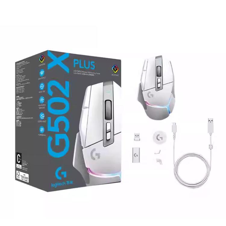 Logitech G502 X Lightspeed 1000DPI 2.4G Wireless Gaming Mouse(White) - Wireless Mice by Logitech | Online Shopping UK | buy2fix