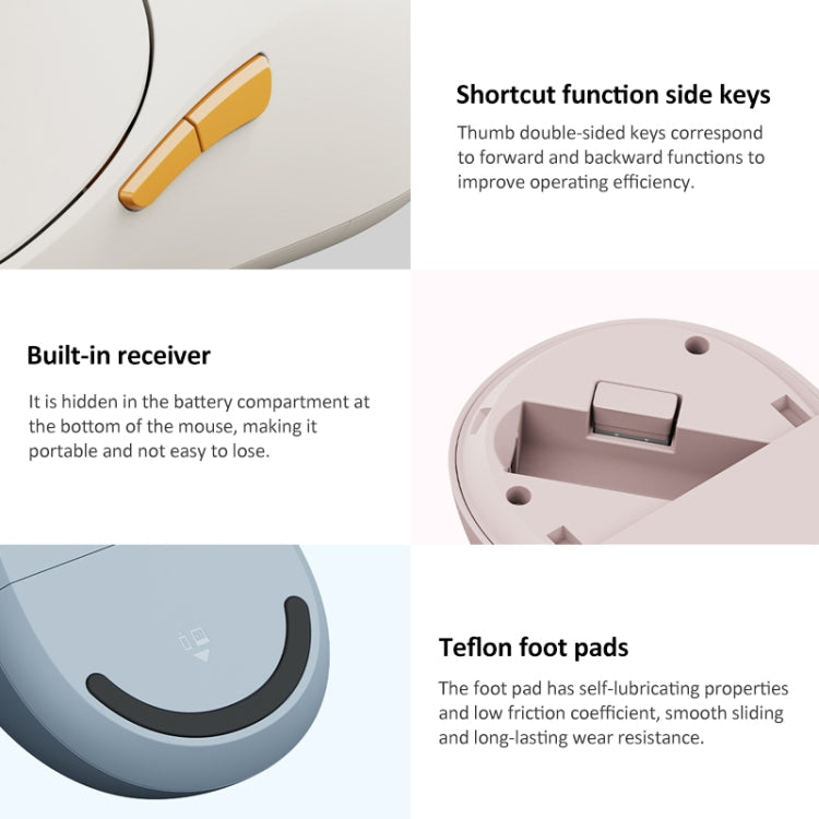 Original Xiaomi Dual-mode 1200DPI Ultra-thin Computer Mouse 3 (Dark Grey) by Xiaomi