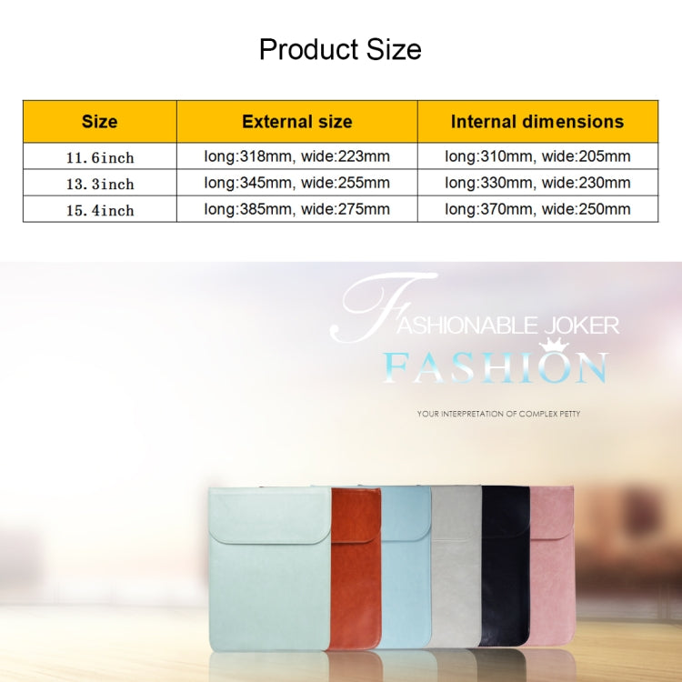 13.3 inch PU + Nylon Laptop Bag Case Sleeve Notebook Carry Bag, For MacBook, Samsung, Xiaomi, Lenovo, Sony, DELL, ASUS, HP(Pink) by buy2fix